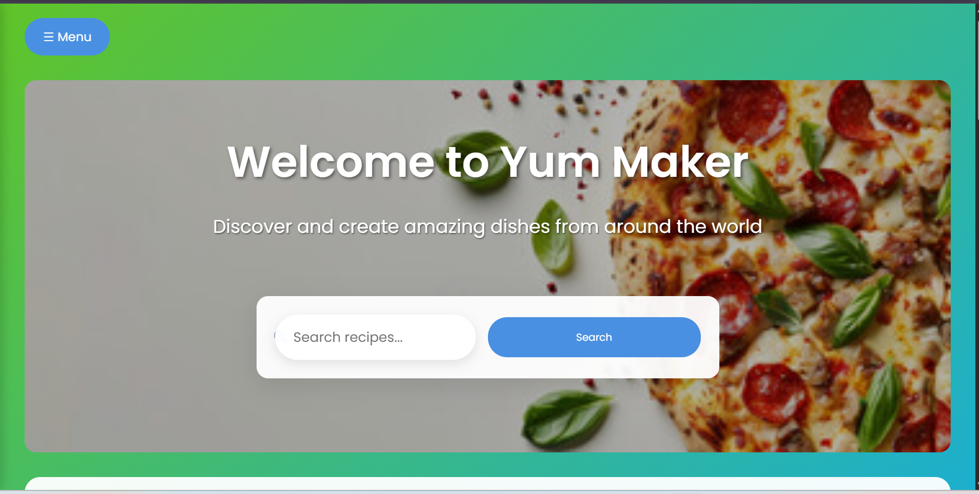 Yum-Maker Project